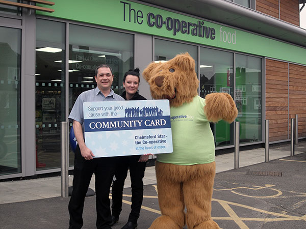 Support us when you shop!  Community Cards available for Co-op at The Sorrells