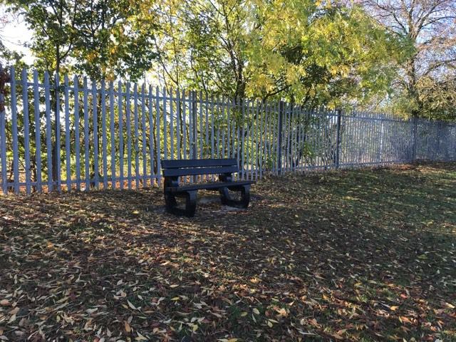 Our bench with a view…