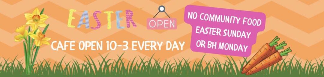header for website newsletter Easter opening